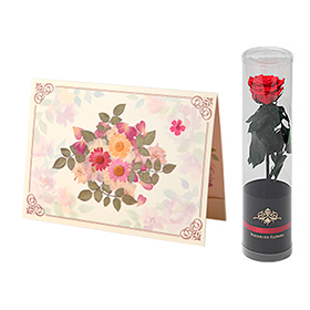 おし花「ルミエール」＜プリザーブドフラワー付き＞